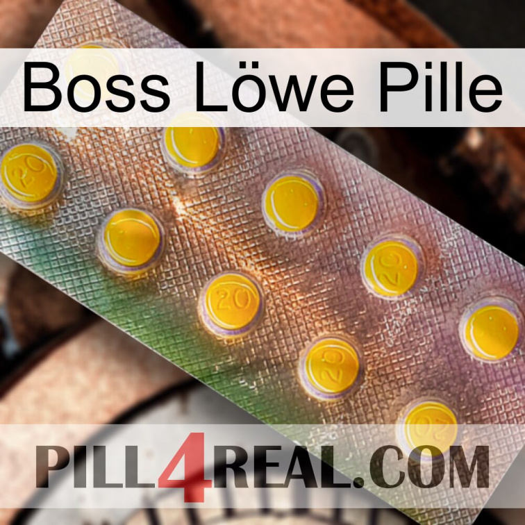 Boss Löwe Pille new11